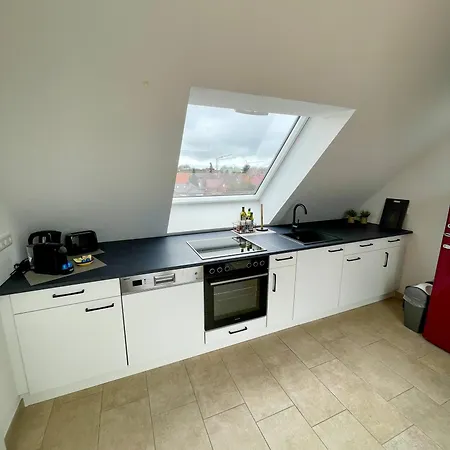 Ahaus: Stadtoase Mit Terrasse & Privater Garage דירה