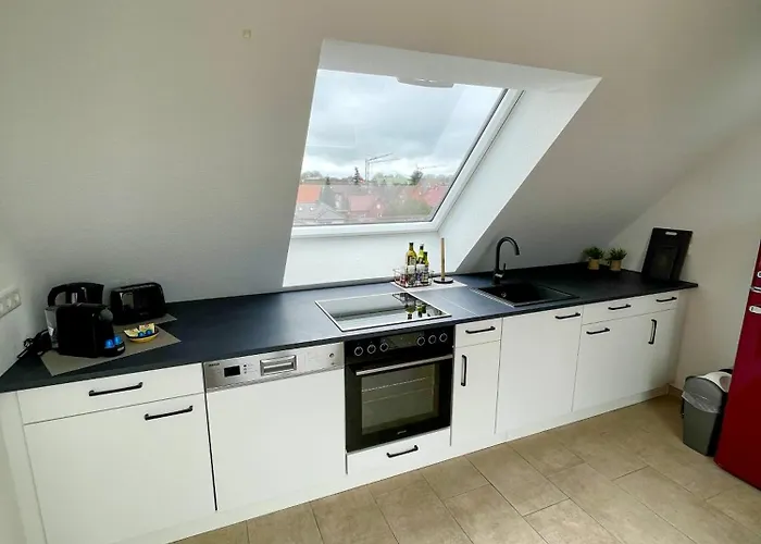 Ahaus: Stadtoase Mit Terrasse & Privater Garage Lejlighed