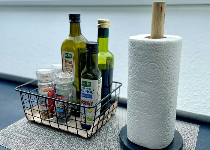 شقة Ahaus: Stadtoase Mit Terrasse & Privater Garage