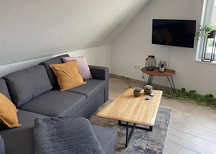 Appartement Ahaus: Stadtoase Mit Terrasse & Privater Garage Ahaus